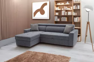 Adonis Corner Set Gray
