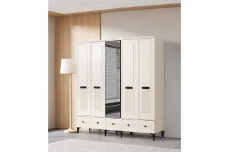 Alaska 5-Doors Wardrobe