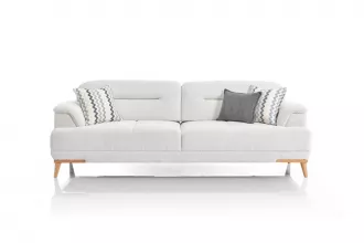 Alinda Triple Sofa Cream