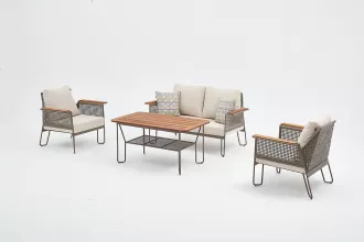 Andre Garden Set 2+1+1+Coffee Table