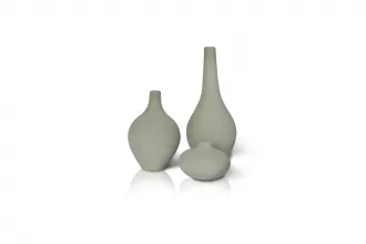 Artemis Ceramic Object 3 Pieces Green TLS204