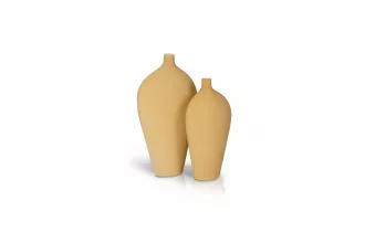Athena Ceramic Object 2 Pieces Mustard TLS202