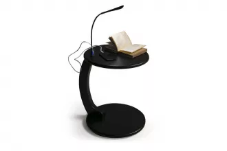 Button Service Coffee Table Black TB-259