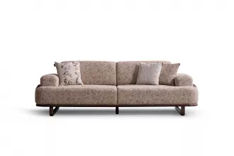 Charme Triple Sofa Beige