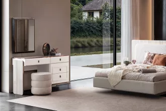 Chloe Chest of Drawer + Mirror