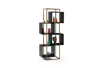 Cruze Bookshelf Black TB-302