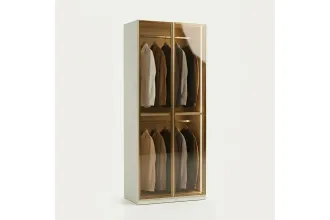 Dora 2-door Wardrobe Wıth Glass Doors - Gd 1
