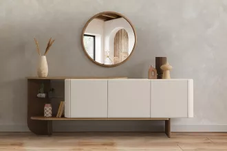 Elit Console + Mirror