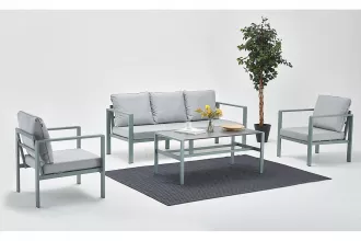 Flexy Garden Set 3+1+1+Coffee Table