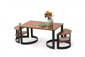 Fuga Coffee Table Black TB-324