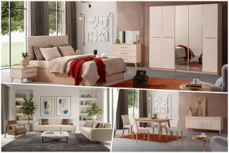 ider Mobilya Triple Wedding Pack - Mimosa 3