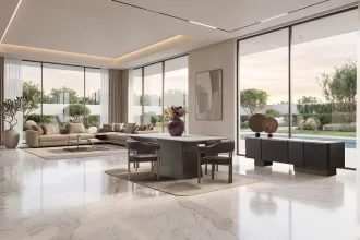 Madrid Porcelain (Ceramic) Dining Room Set