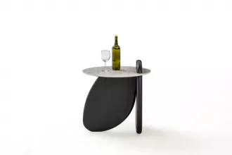 Markiz Side Table B Travertine TB-561