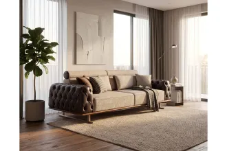 Milano Chester Tree Seater Sofa
