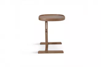 Opus Square Side Table Walnut - Walnut KD-3502-C