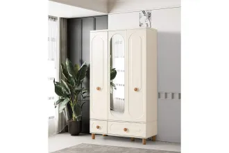 Perla 3-Doors Wardrobe