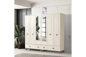 Perla 6-Doors Wardrobe