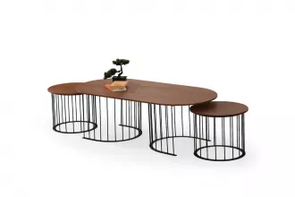 Ripa Coffee Table Walnut TB-332