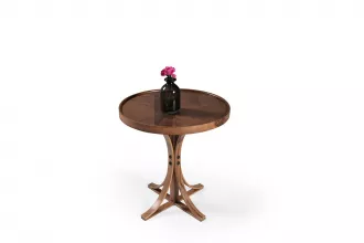 River Side Table Walnut - Walnut KD-3501-C