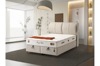 Royal Latex Mattress-Bedbase-Headboard Set