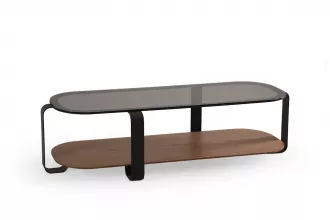Royal Coffee Table Rectangular American Walnut TB-539