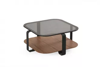Royal Coffee Table Square American Walnut TB-538