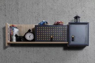 Santos Teen Room Study Desk Wall Unit