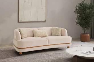 Siesta Triple Sofa Cream