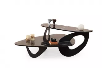 Solid Coffee Table Black TB-321