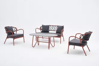 Triger Garden Set 2+1+1+Coffee Table