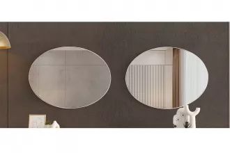 Trilye 2pcs Console Mirror