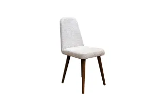 Vina Kitchen Chair - Travertine Walnut