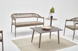 Adele Garden Set 2+1+1+Coffee Table