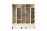 Alaska 5-Doors Wardrobe
