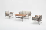Andre Garden Set 2+1+1+Coffee Table