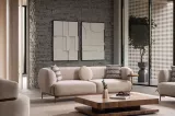Aspendos Triple Sofa with Table