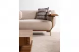 Aspendos Triple Sofa with Table