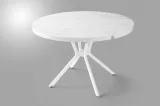 Bade Kitchen Table White 73x120