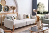 Begonvil Triple Sofa Cream