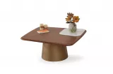 Bueno Coffee Table White Brass TB-322
