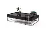 Crown Coffee Table Black TB-180