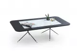 Diamond Coffee Table Black - White TB-430