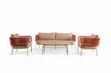 Dion Garden Set 3+1+1+Coffee Table