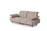 Dora Triple Sofa Cream