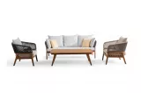 Dulong Garden Set 3+1+1+Coffee Table