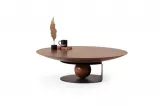 Dunch Coffee Table Brass - Black TB-319