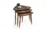 Ege Nesting Table Walnut TB-222