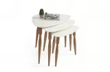 Ege Nesting Table Ecru TB-223