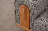 Fora Triple Sofa Gray