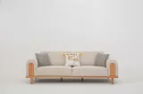 Fora Triple Sofa Cream